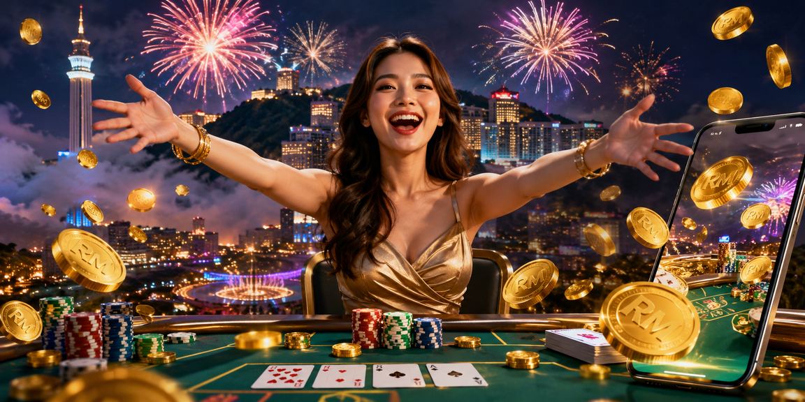 Meja baccarat di Genting Highlands dengan gaya kasino Malaysia