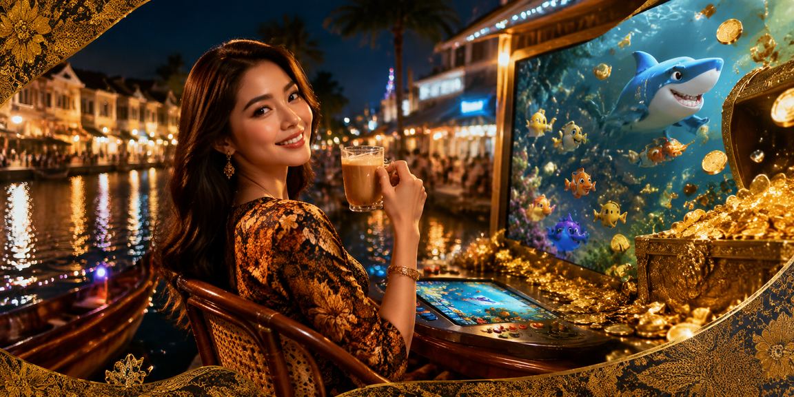 Permainan meja Melaka dengan motif batik tempatan